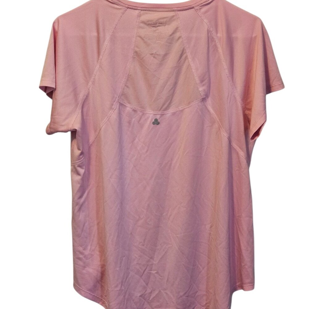 Tek Gear Dry Size XL Women's Light Pink Shirt Athletic Tee Shirt - Picture 2 of 3